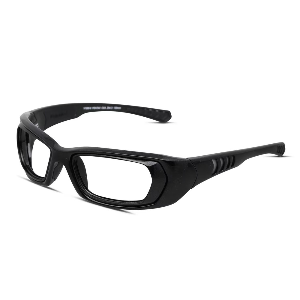 PENTAX V1000-6 BLACK Z87-2+ SAFETY EYEGLASSES FRAMES 52-18-130